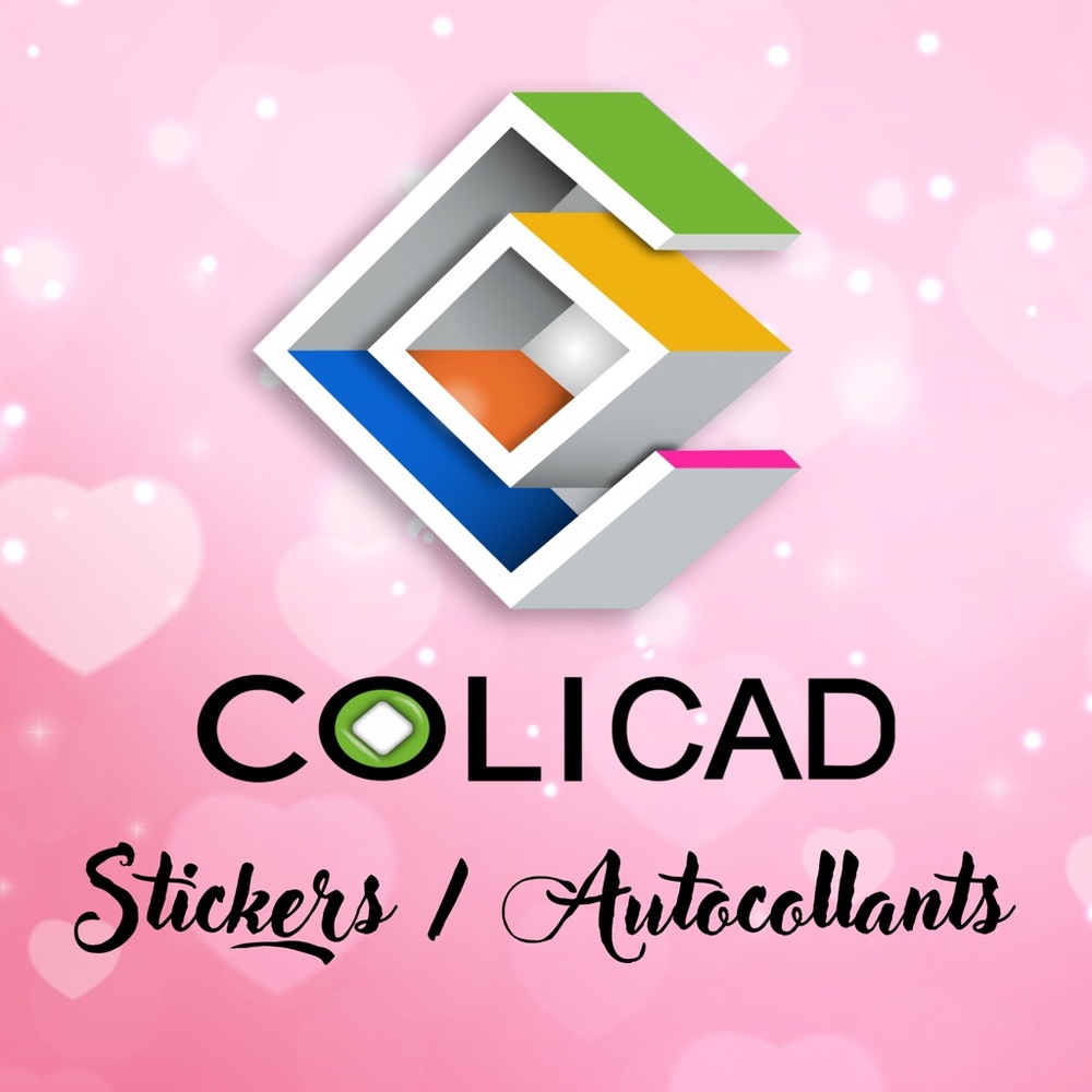 Colicad Stickers Autocollants CLOSET